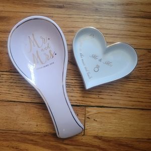 New! Spoon Rest and Ring Dish